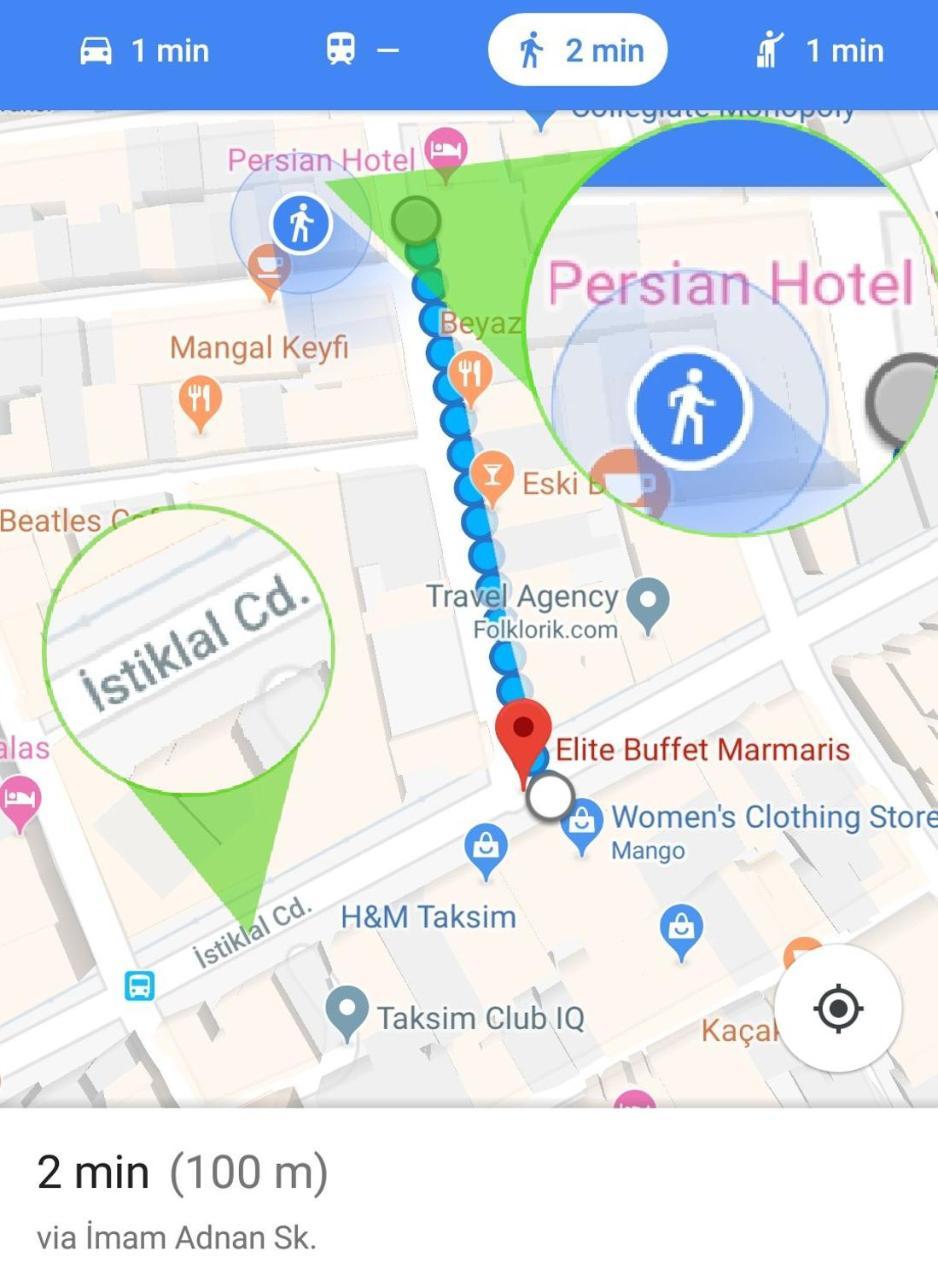 Persian Hotel Istanbul Eksteriør billede